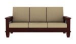 Sheesham Wood 5-Seater Sofa Set for Living Room in Walnut Finish - Image 4