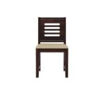 Wooden Dining Table 4 Seater Set for Dining Room in Dark Walnut Finish - Image 7