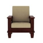 Sheesham Wood 5-Seater Sofa Set for Living Room in Walnut Finish - Image 3