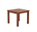 Wooden Dining Table 4 Seater Set for Dining Room in Honey Finish - Image 7