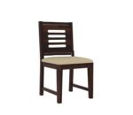 Wooden Dining Table 4 Seater Set for Dining Room in Dark Walnut Finish - Image 9