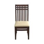 Wooden Dining Table 4 Seater Set for Dining Room in Dark Walnut Finish - Image 4