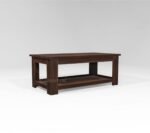 Wooden 7-Seater Sofa Set for Living Room in Walnut Finish - Image 8